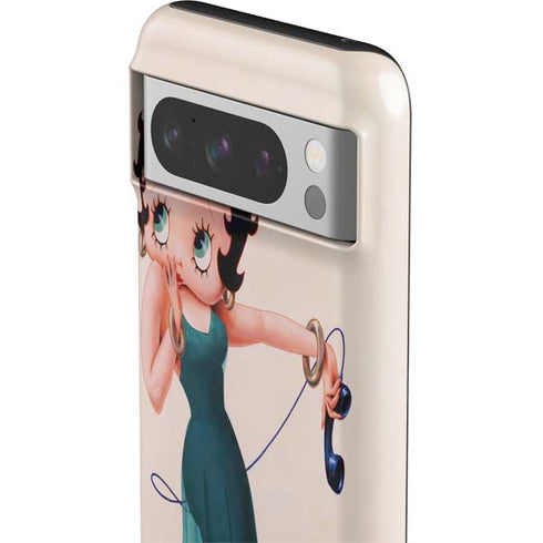 Betty Boop On the Phone Google Pixel 8 Pro Impact Case